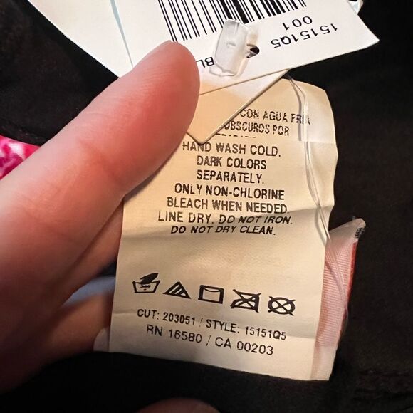 NWT! Cole of California floral patterned tankini top - Picture 10 of 11